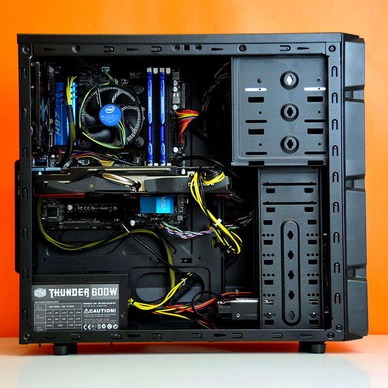 Valkyrie Intel / ATI Custom Gaming PC in Cooler Master K350 - Evatech News